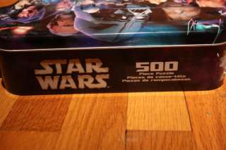 Star Wars Villians Puzzle Hasbro Tin 500 Piece Jigsaw 2002  