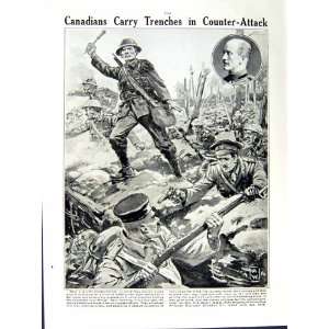    1916 WORLD WAR CANADIAN SOLDIERS ELOI HOOGE BULLER