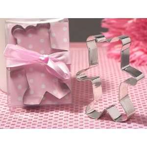  Wedding Favors Teddy Bear Cookie Cutter   Pink (Set of 6 
