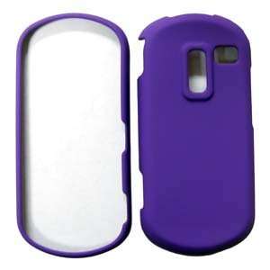 Samsung Exclaim 2 / Restore M570 Purple Rubberized Hard Protector Case