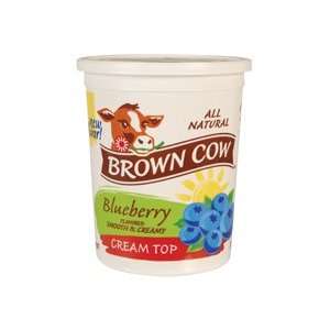 Brown Cow Blueberry Whole Milk Yogurt, Size 32 Oz (Pack of 6)