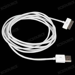 USB Cable 2M 6ft Long Charger Cord For iPhone4 4S 4GS iPod Nano Touch 