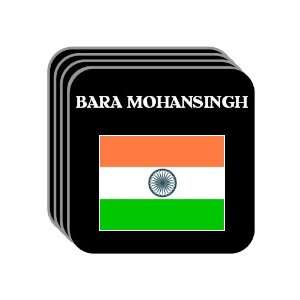  India   BARA MOHANSINGH Set of 4 Mini Mousepad Coasters 