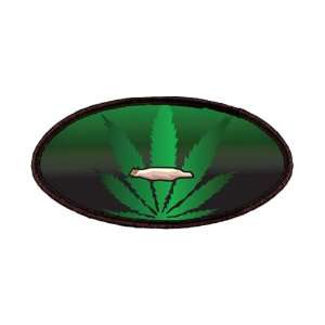  Patch of Marijuana Joint and Leaf 