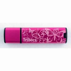  Tribeca FV01350 1GB Splash Drive   Pink Butterfly 