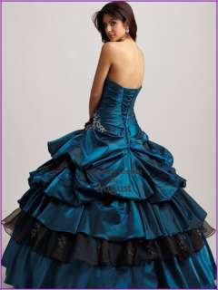 2012 Quinceanera Dress Bridal wedding Dress Prom Ball Party Gown Free 