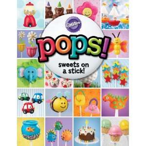  Wilton Pops Sweets on a Stick Book, Softcover Kitchen 