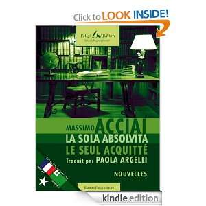 Le seul acquitté (French Edition) Massimo Acciai  Kindle 