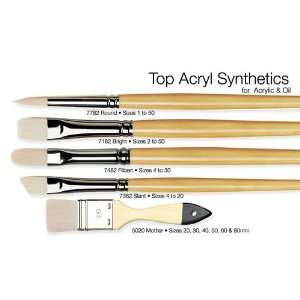 da Vinci Top Acryl Slant Series 7382 Paintbrush for Acrylic and Oil 