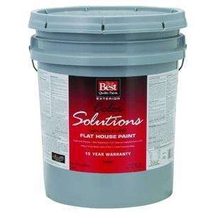  Color Solutions Latex Flat 100% Acrylic House Paint, EXT 