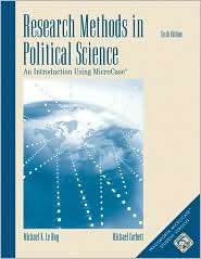 Research Methods in Political Science An Introduction Using MicroCase 