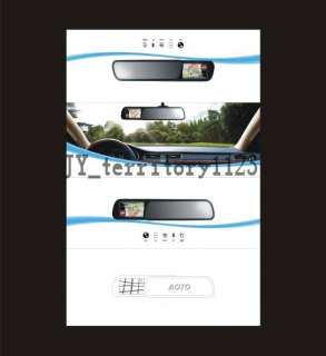 New Sliding cover 4.3 Car GPS Navigation WIN CE5.0 w/ 6 Rear view 