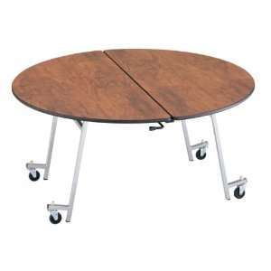 Medline Mobile Folding Tables   Standard Height Table   48 Round x 27 