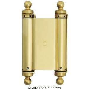   Brass Classic Double Acting Spring Hinge 5 x 3 1/2