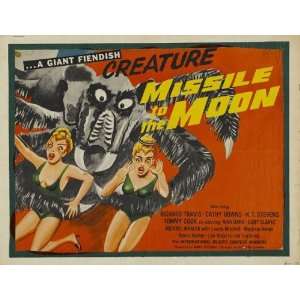  Missile to the Moon Movie Poster (11 x 17 Inches   28cm x 
