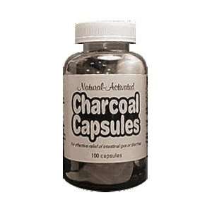  Charcoal Capsules (Activated) (4 grain) Health & Personal 