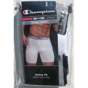  Champion Active Fit No Ride up Double Dry Boxer Brief 