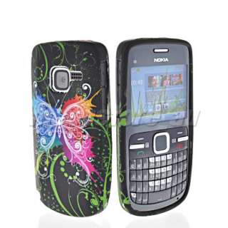 FLOWER SOFT SILICONE GEL TPU CASE COVER + SCREEN PROTECTOR FOR NOKIA 