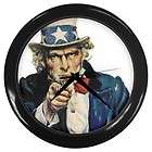 Uncle Sam Wants You World War II Collector Wall Clock  