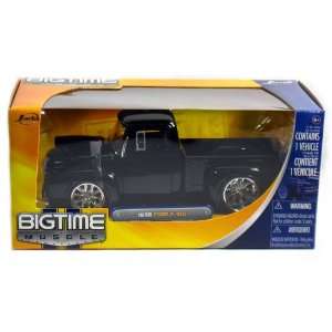 1956 Ford F 100 Pickup Truck 124 Scale with Engine Blower (Black)