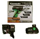 kawasaki black 19 2v cordless impact wrench with battery and