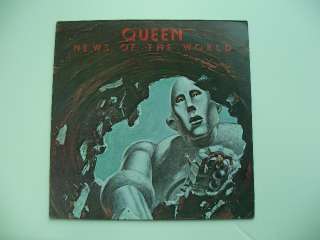 QUEEN   News Of The World, KOREA LP Edited Cover Edited Tracks EX+ 