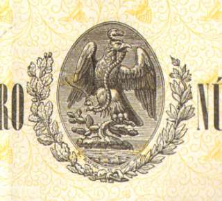 Convencion Espanola Bono del Tesoro  1856 Mexican peso bond 