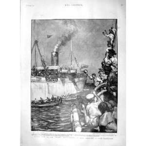  1900 Bluejackets Ship Cameron Highlanders Labram Cecil 