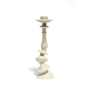  Areaware Distortion Candlestick, White