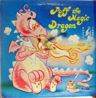 BUBBLE GUM SINGERS puff the magic dragon LP P 18208  
