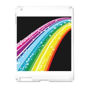  iPad 2 Case White of Retro Rainbow 