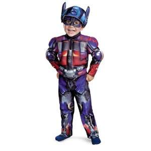   Moon Movie   Optimus Prime Muscle Toddler / Child Costume / Blue