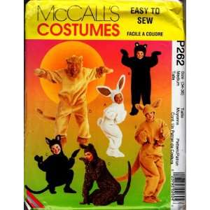 Adult Animal Costume   McCalls P262