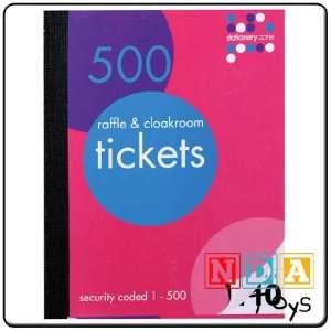  Bumper Book of Raffle and Cloakroom Tickets [Kitchen 