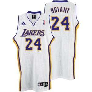  Kobe Bryant Jersey adidas White Swingman #24 Los Angeles 