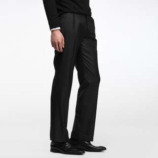   Business Pleated men Dress tops news fit suit Pants 30 35 #36200