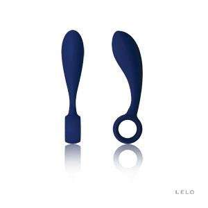 y2Massager Bob Deep Blue Premium LELO Prostate Massager with Lubricant 