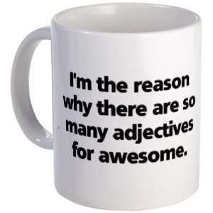   Adjective for awesome Cupsthermosreviewcomplete Mug by 