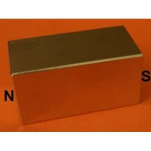  Applied Magnets Rare Earth Magnet N42 1 x 1 x 2 Block 
