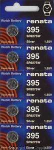 pc 395 Renata Watch Batteries SR927SW FREE SHIP  
