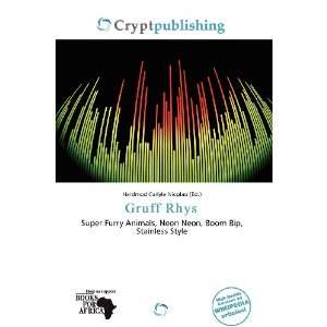  Gruff Rhys (9786138457862) Hardmod Carlyle Nicolao Books