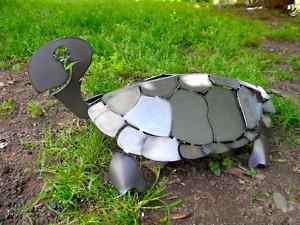 Turtle   Goofy   3D METAL ART SCULPTURE   GARDEN DECOR  