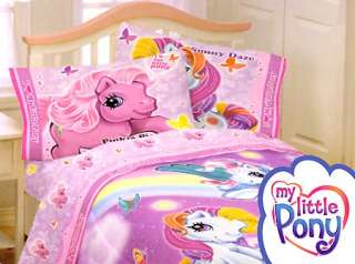4pc MY LITTLE PONY Girls Room Bed Decor FULL SHEET SET  