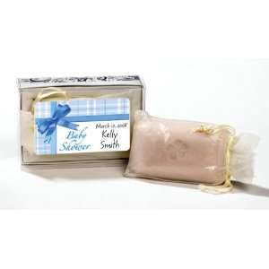 Baby Keepsake Blue Gift Wrap Baby Shower Design Personalized Fresh 