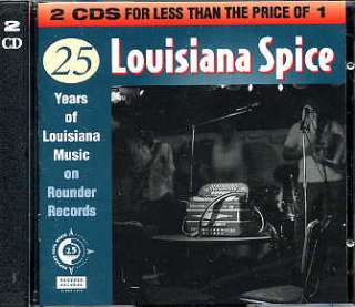 LOUISIANA SPICE   25 YEARS OF LOUISIANA MUSIC   CDS NEW  