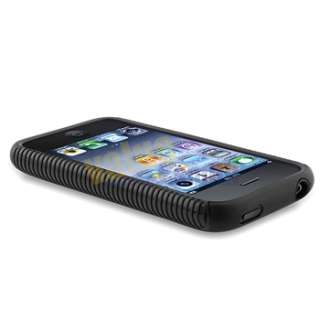  SKIN SOFT CASE HARD COVER+Privacy Protector For iPhone 3 3G 3GS  