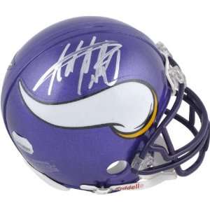 Adrian Peterson Minnesota Vikings Autographed Mini Helmet