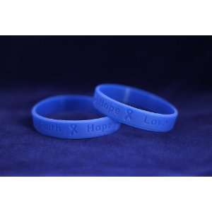    Dark Blue Silicone Bracelets   Adult Size (Retail) 