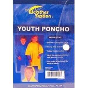  Weather Station Poncho Adult Size (3 Pack) Health 