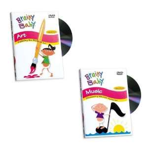  Brainy Baby Assembly DVD   Art and Music Baby